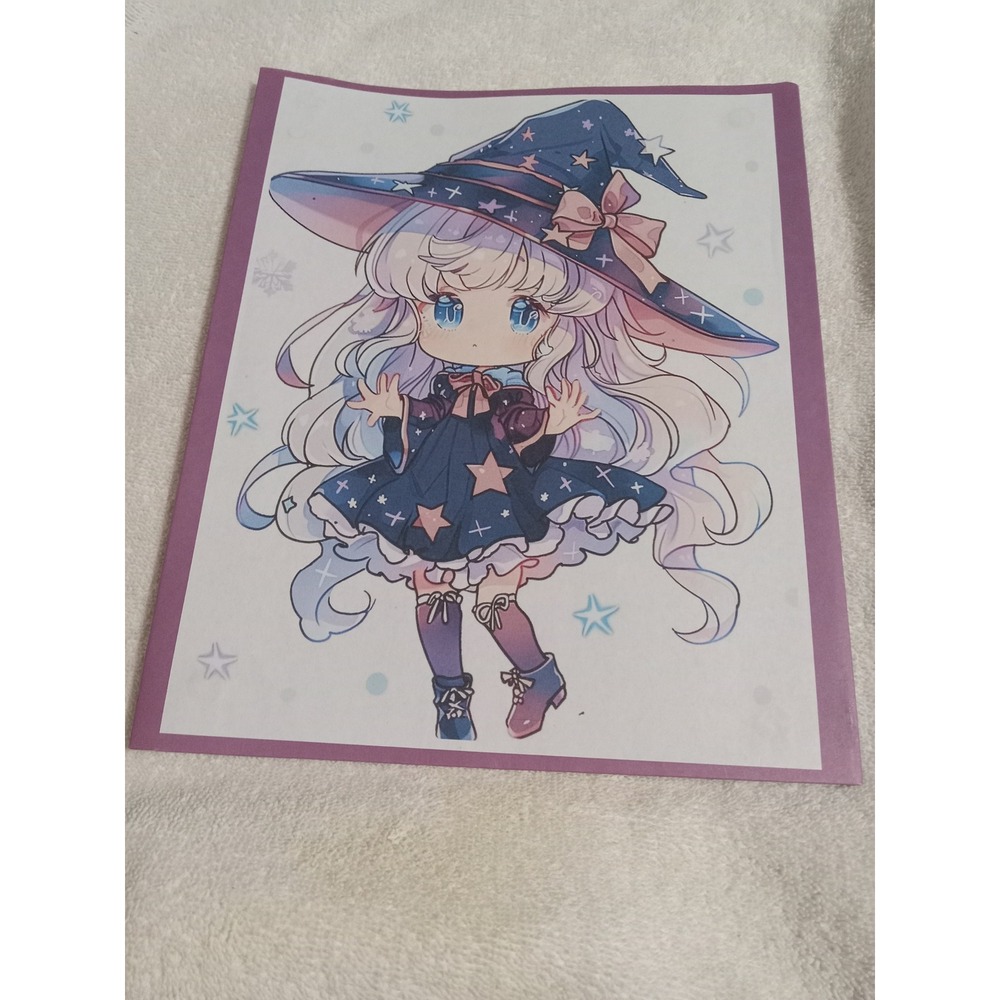 Halloween Coloring Book Manga Anime Witch Skeleton Bat‎ Purple Portfolio